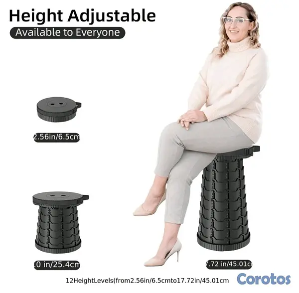 muebles y colchones - Taburete ajustable 6