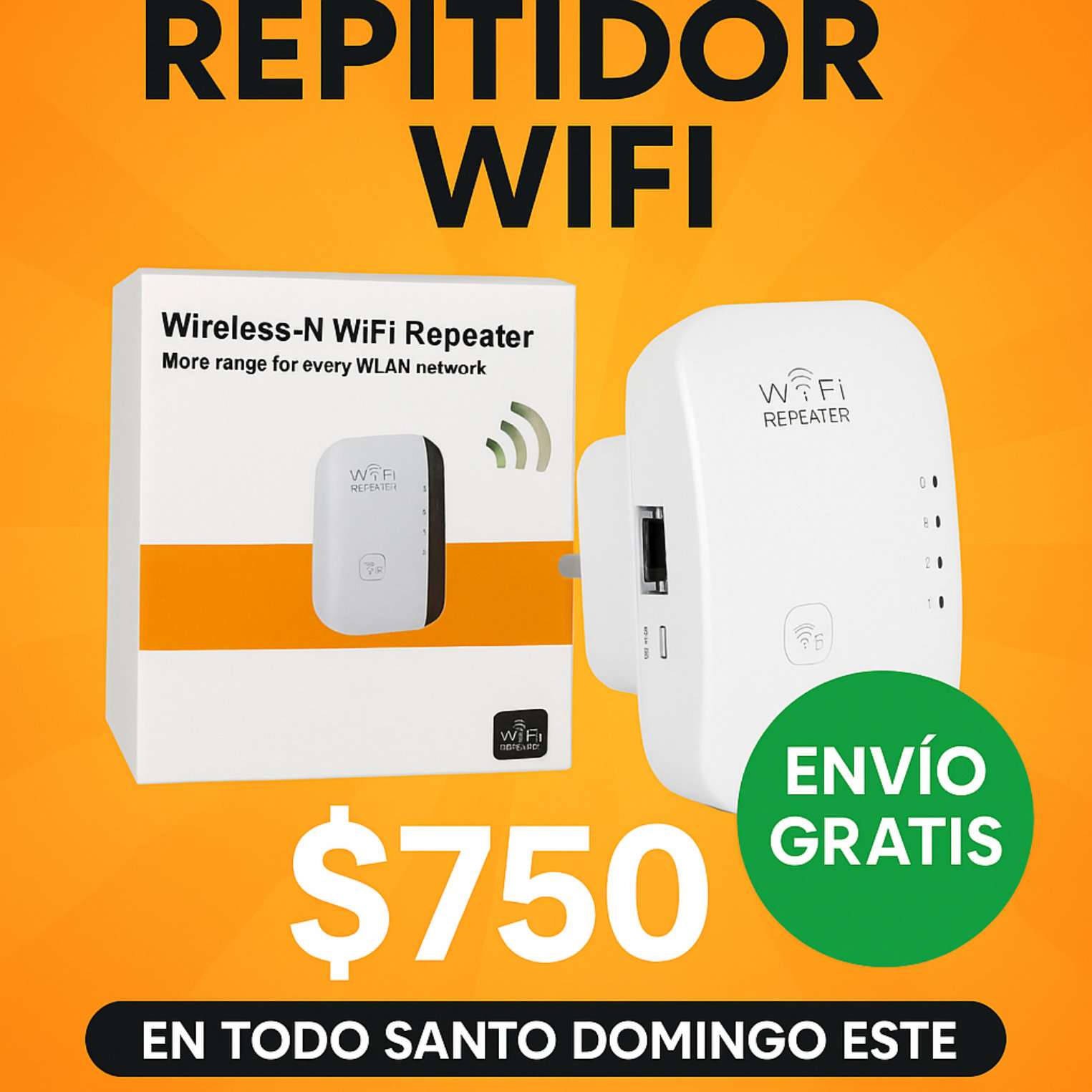 otros electronicos - Repetidor Wi-Fi  5