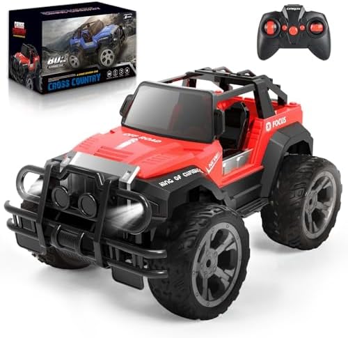 juguetes - CARRITO A CONTROL REMOTO JEEP HOT RACING 0