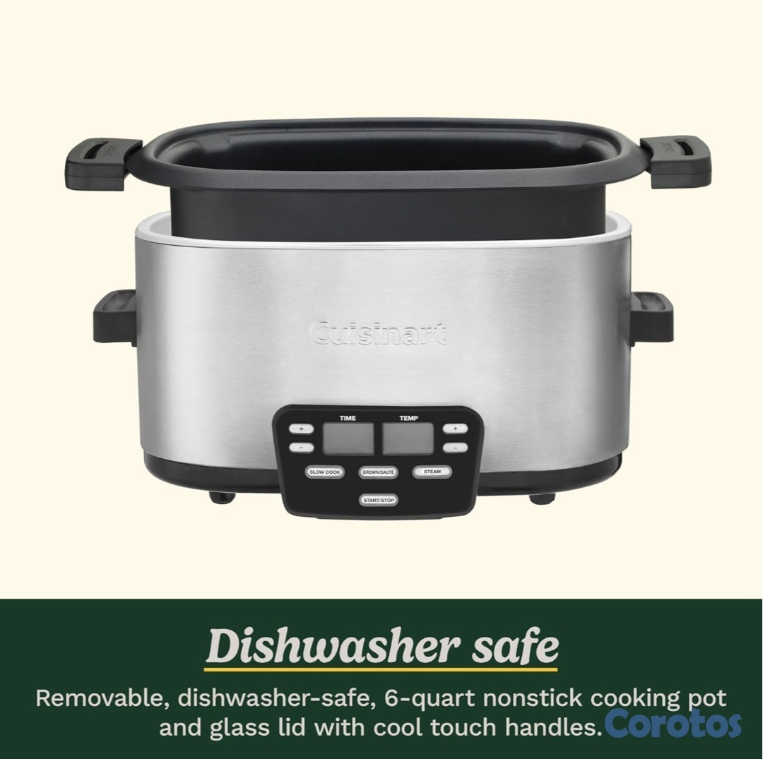 cocina - Vendo olla Cuisinart MSC-600 3-In-1 Cook Central 6-Quart Multi-Cooker 2