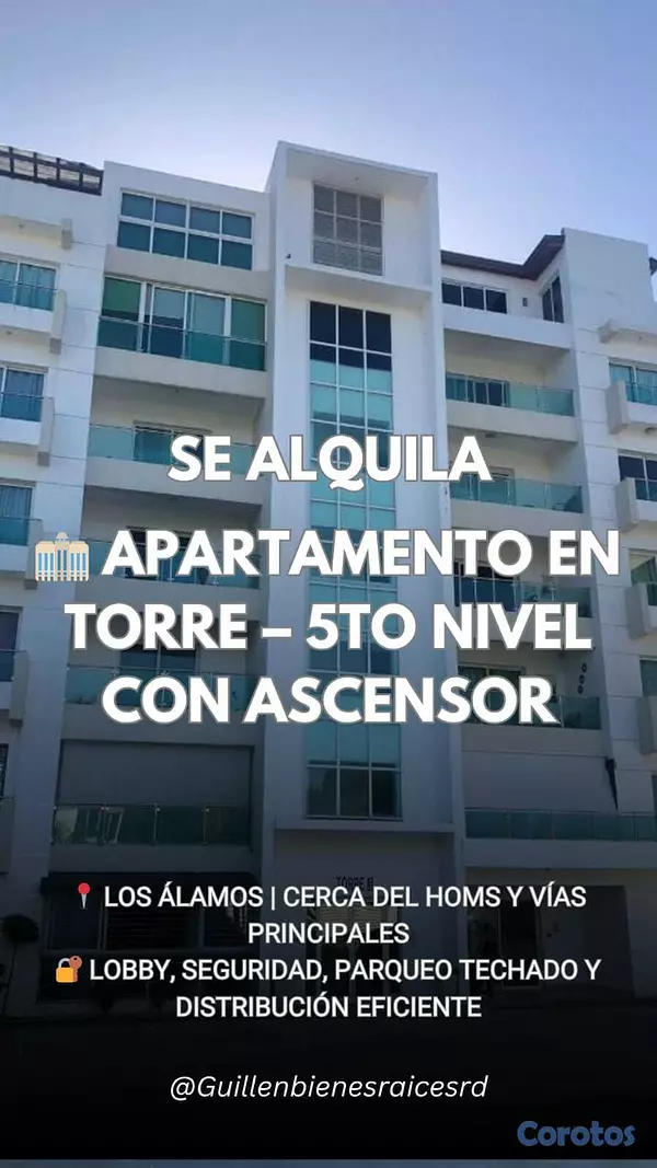 apartamentos -  Apartamento  en Alquiler- Santiago de los Caballeros - Los Álamos. 9