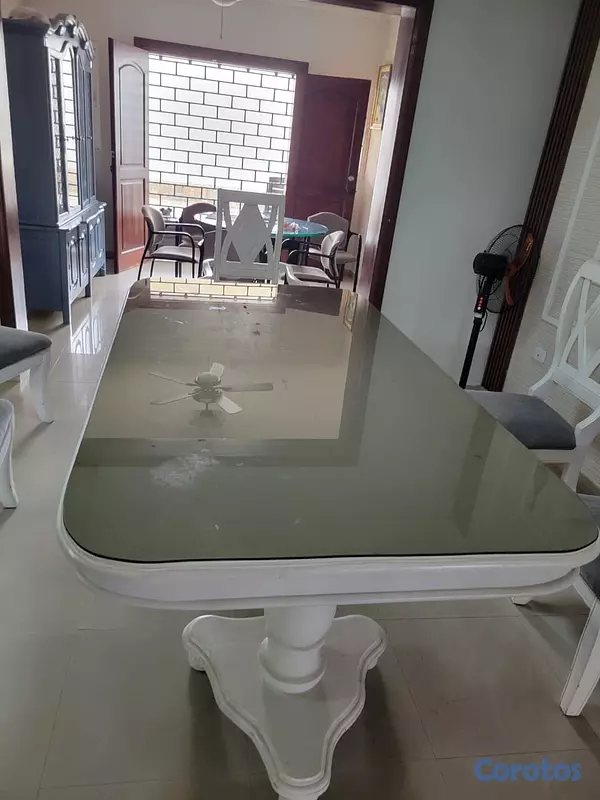 muebles y colchones - Comedor Caoba Centenario 6 Sillas 6