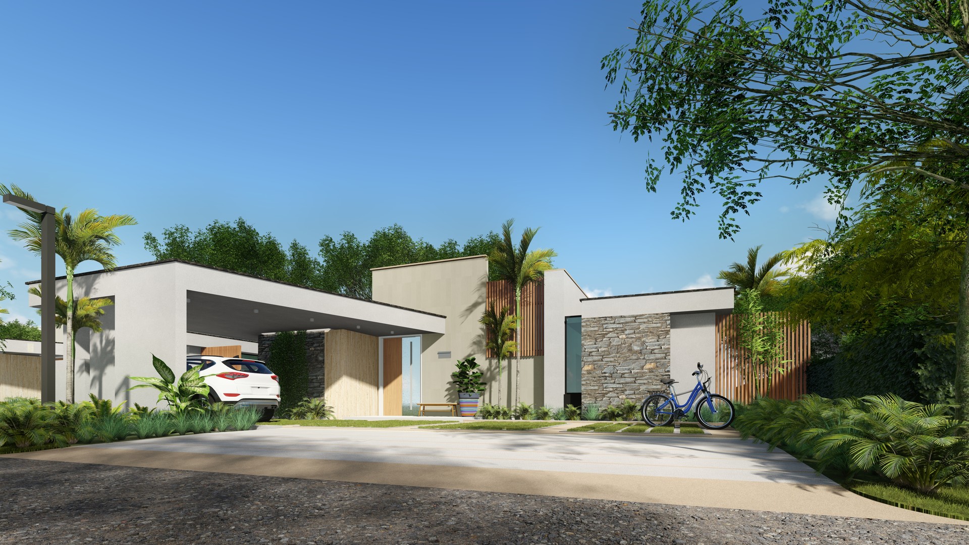casas - Villas de lujo de 3 Habitaciones en Downtown  Bávaro Punta Cana