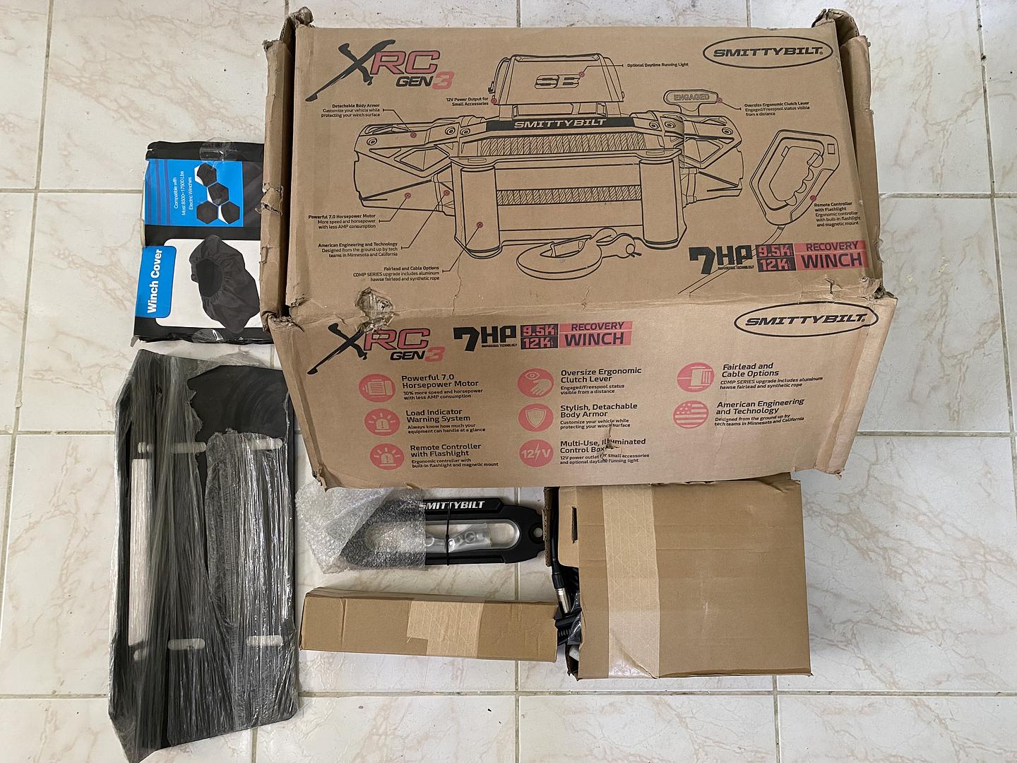 otros electronicos - Winche Smittybilt XRC Gen3  3