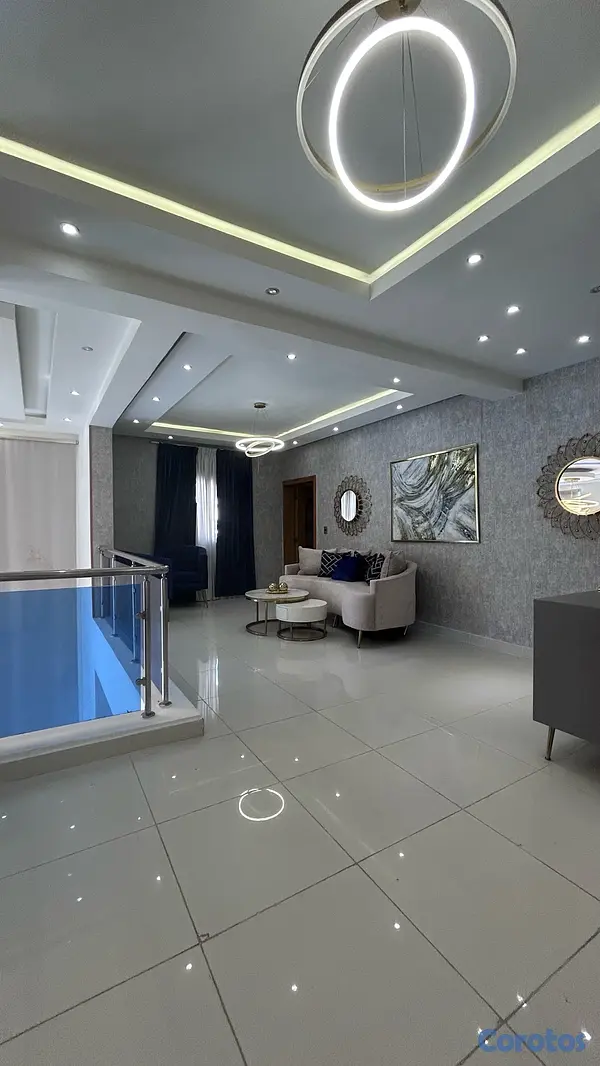 apartamentos - RENTO HERMOSO PENTHOUSE AMUEBLADO EN CORALES DEL SUR 4