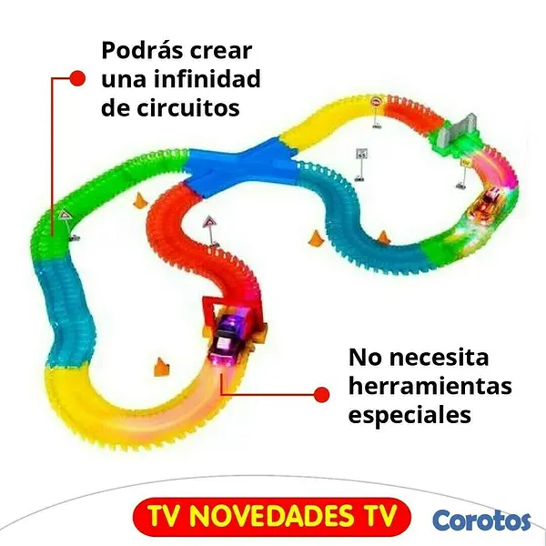 juguetes - PISTA DE CARROS DE JUGUETE 5