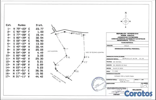 casas vacacionales y villas - Propiedad Vacacional Najayo San Cristobal 6300m2 4