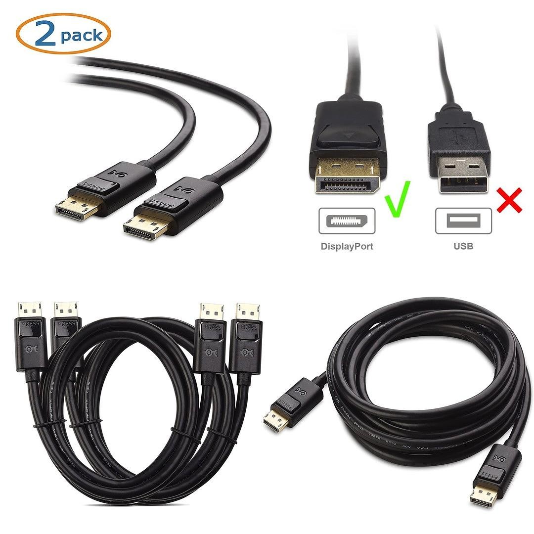 accesorios para electronica - Cable DisplayPort
 2