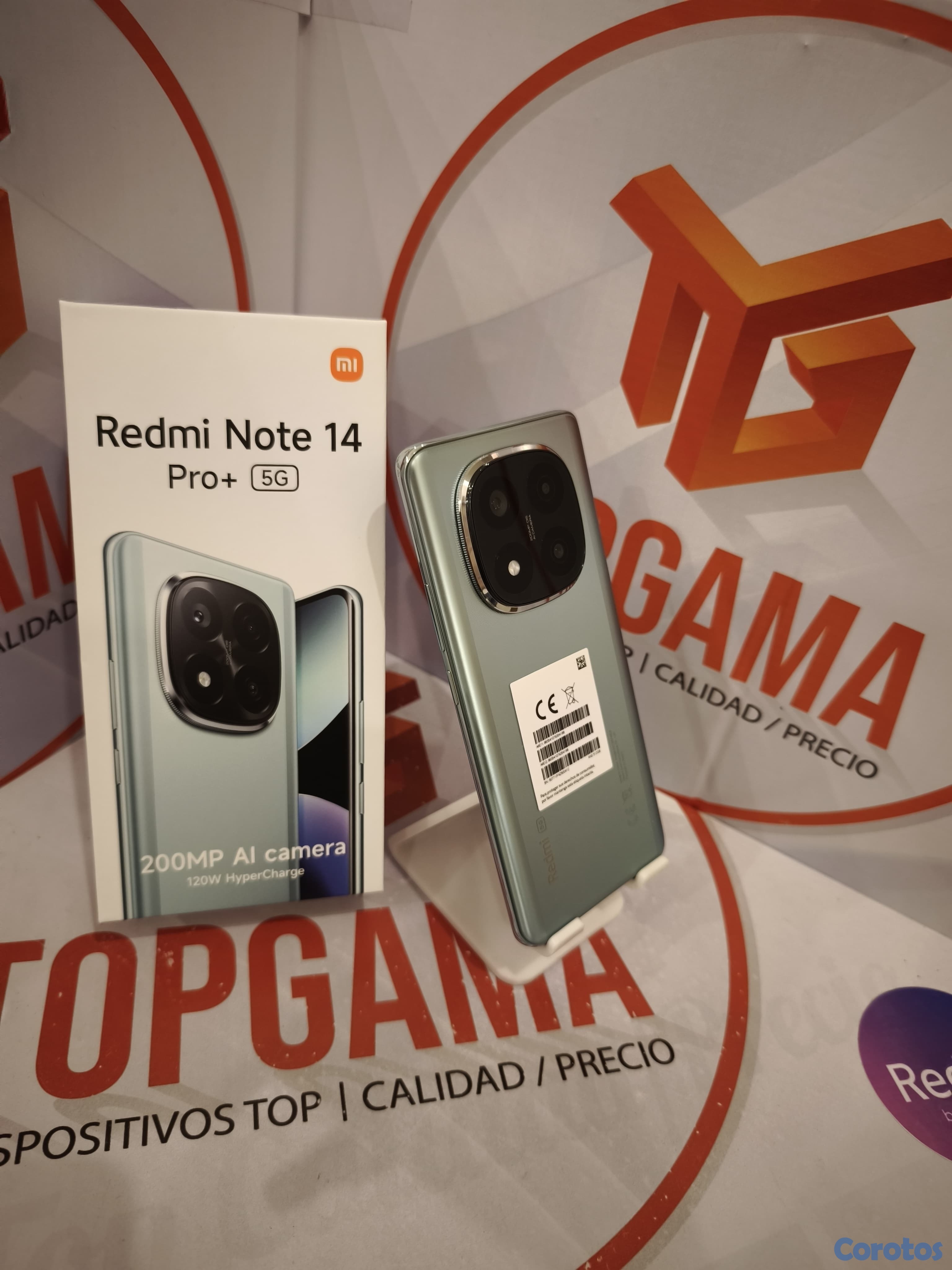 celulares y tabletas - REDMI NOTE 14 PRO+ PLUS 5G
12GB RAM 512GB ROM  2