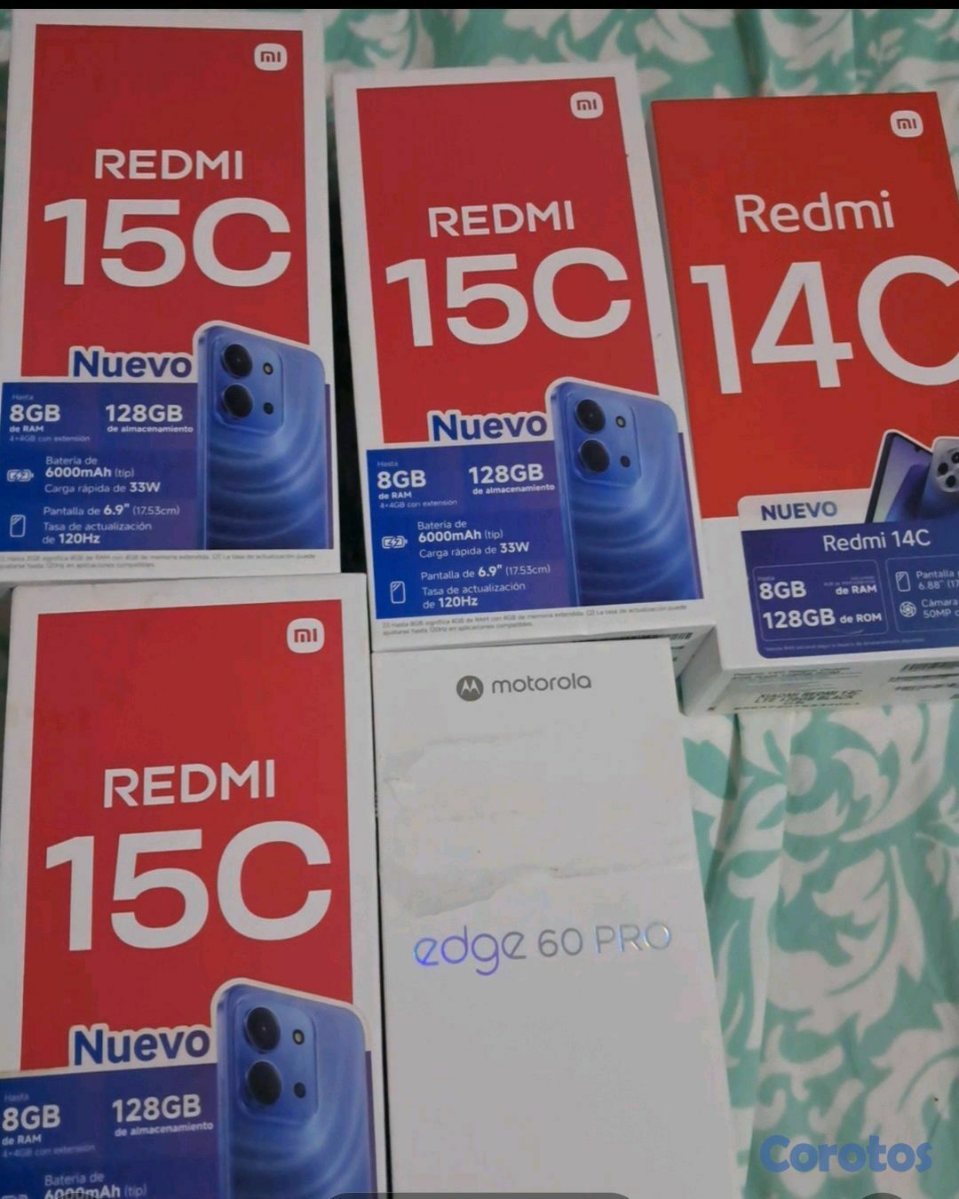 celulares y tabletas - Redmi 15C nuevo en su caja, 128GB/8GB, 5,500
