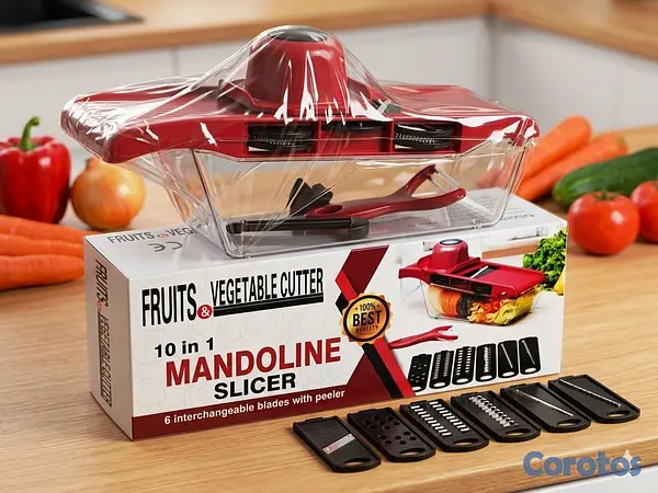 electrodomesticos - Cortador frutas, viveres y verduras multifuncional 7