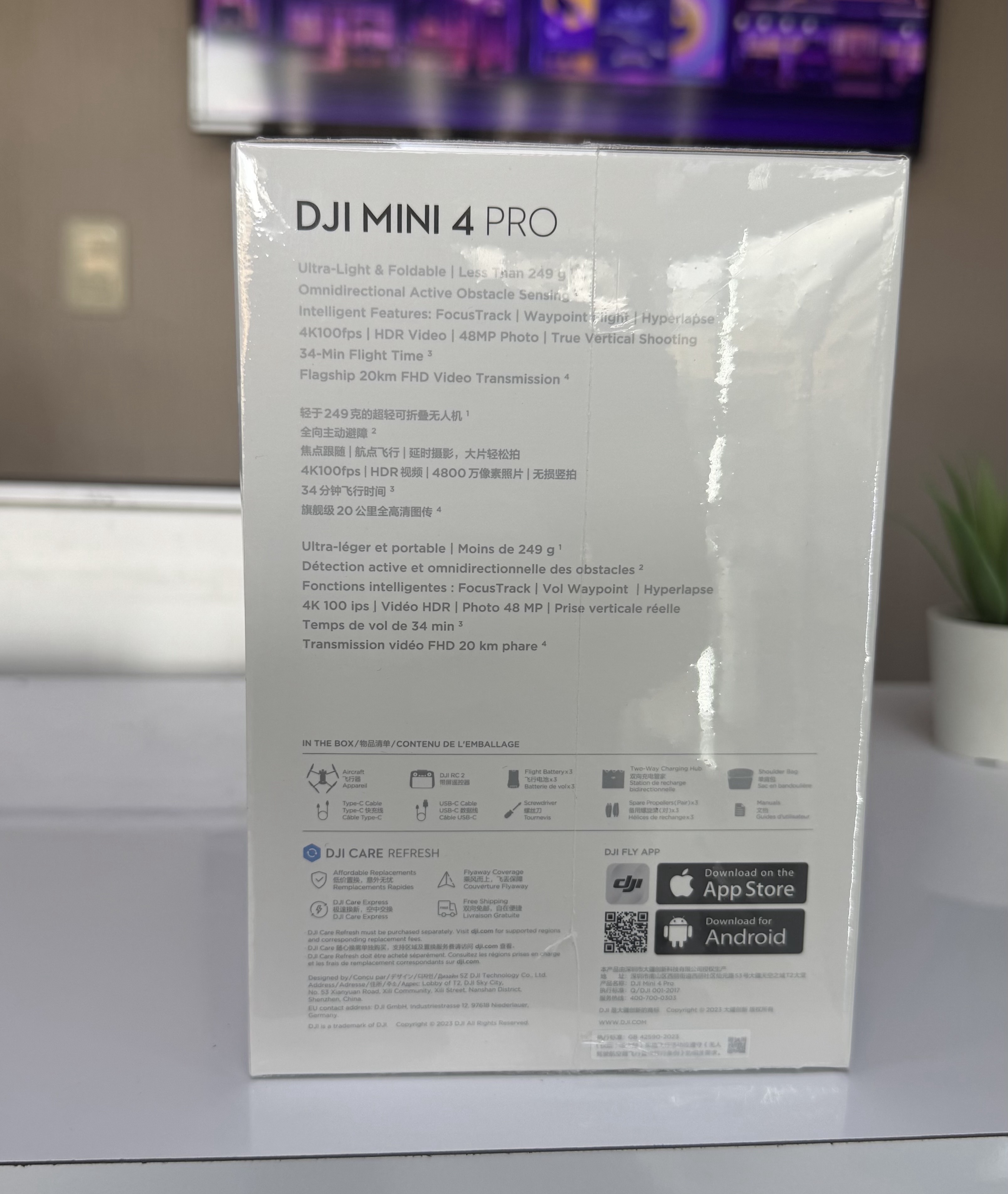 camaras y audio - Drone DJI Mini 4 Pro Fly More Combo Nuevo Sellado  3