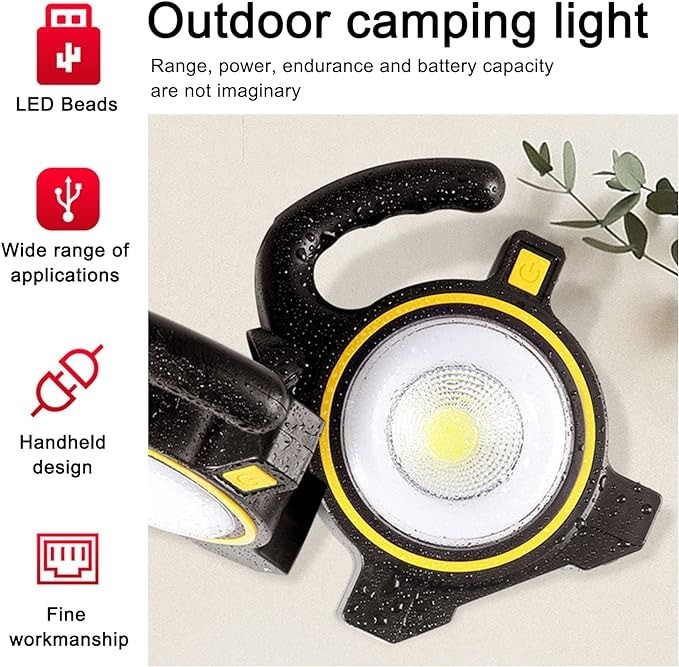 herramientas, jardines y exterior - LUZ RECARGABLE COB WORK LIGHTS JG-JZJ838 2