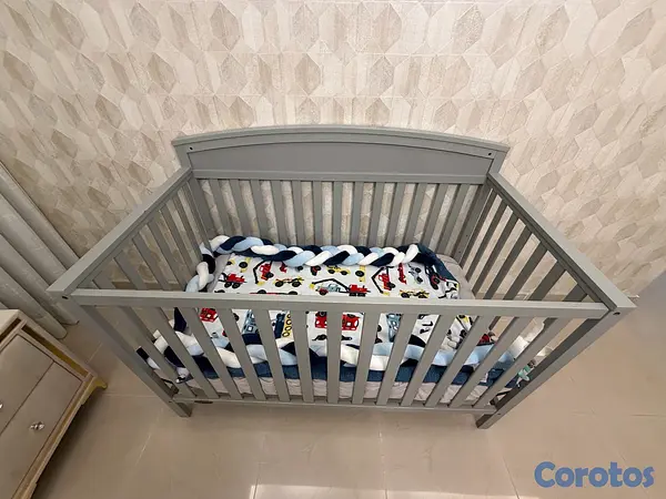muebles - Vendo cuna Marca Graco con colchon como nueva 4