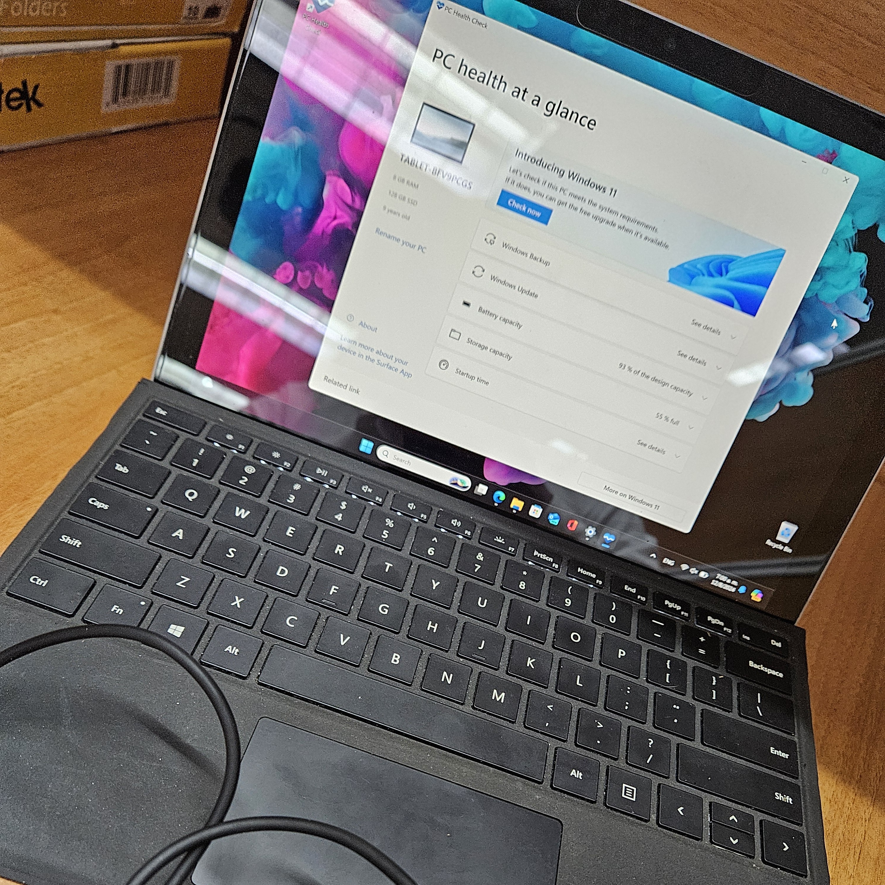 celulares y tabletas - Microsoft Surface Pro 6, Core i5, 128gb SSD, 8Gb  ram, 