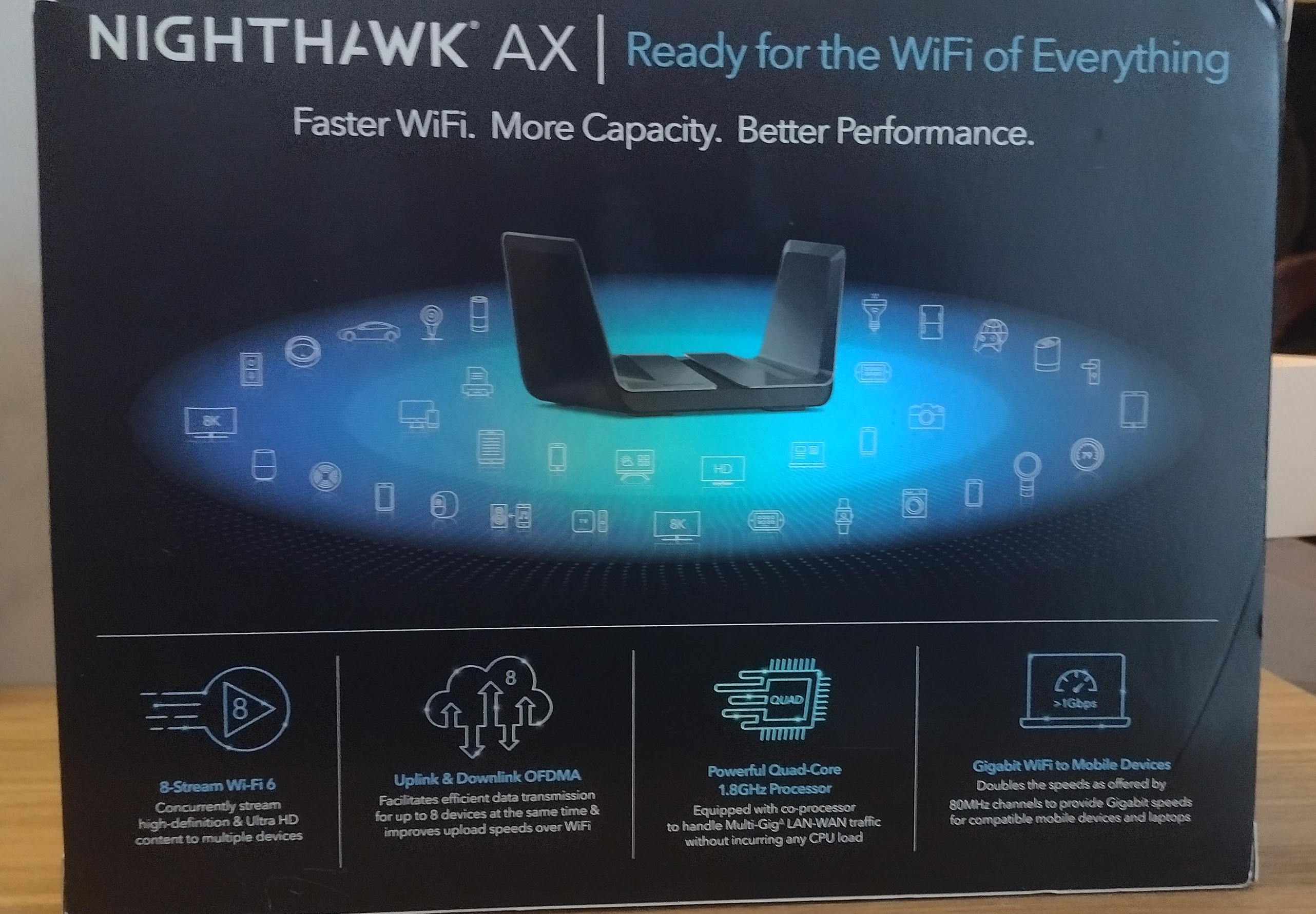 otros electronicos - Router Netgear Nighthawk WiFi 6  2