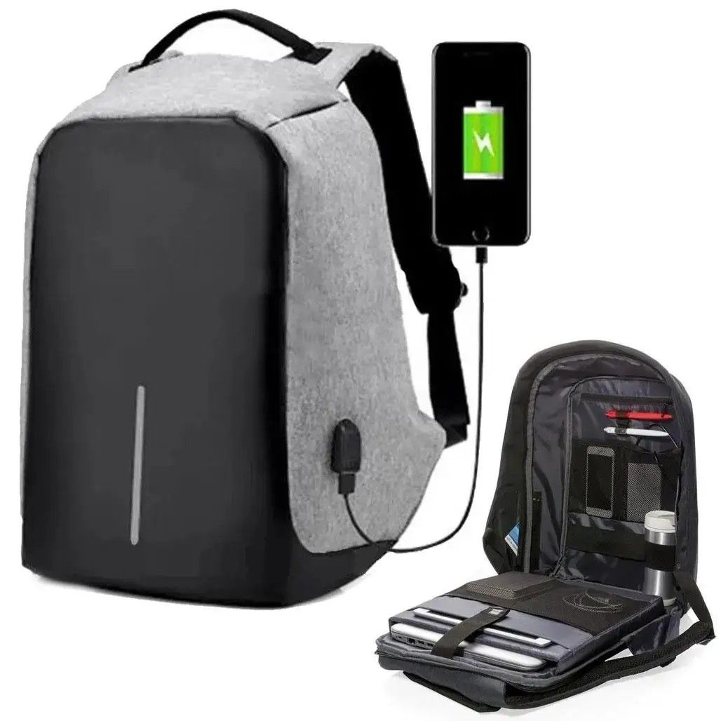 carteras y maletas - Mochila Morral Bulto multifuncional antirobo, para viaje, laptop, impermeable  3