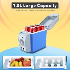 otros electronicos - NEVERA PARA CARRO PORTATIL VEHICULO REFRIGERADOR 7,5 LITROS 7