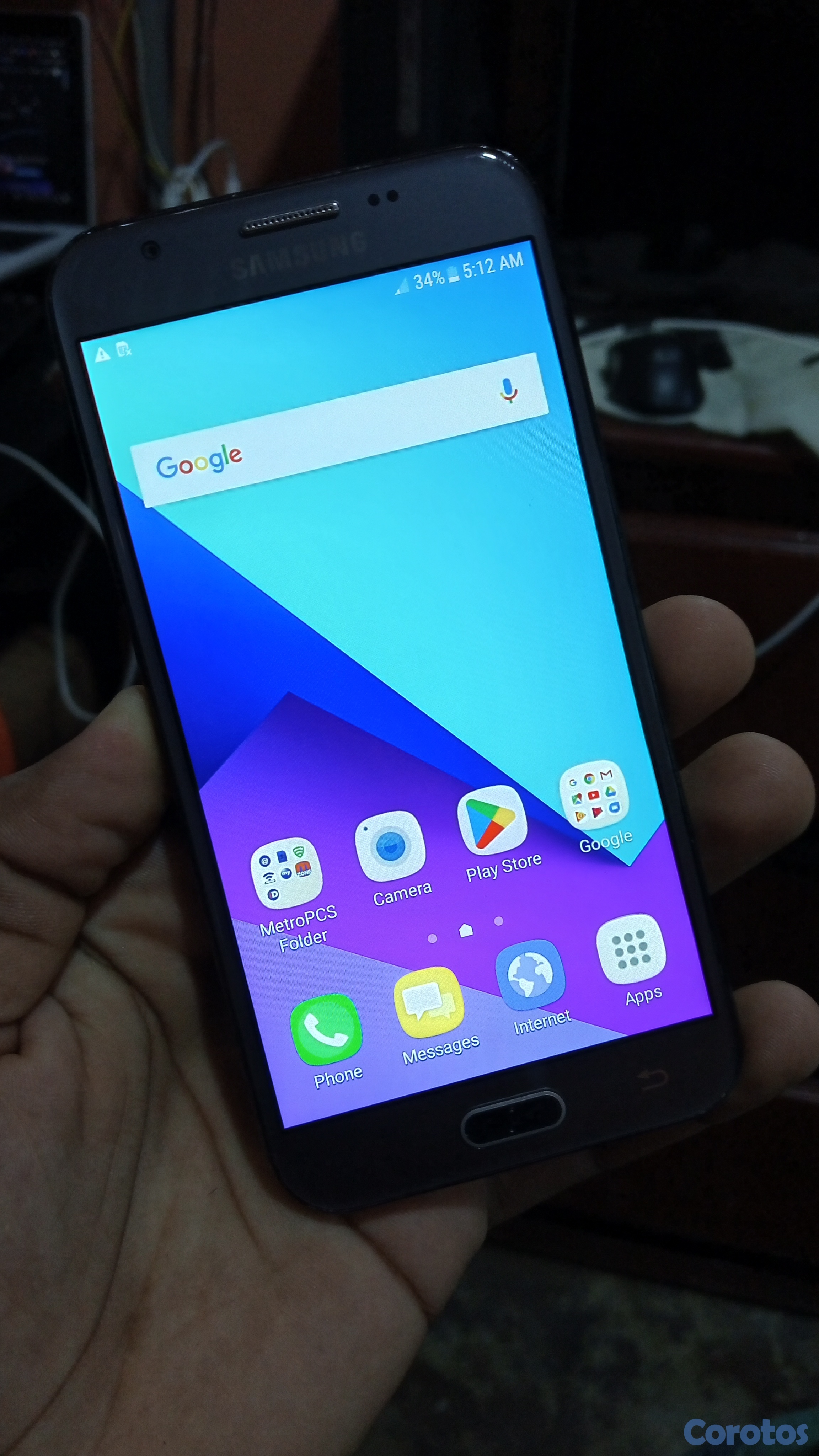 celulares y tabletas - J3 Prime, Pantalla Intacta, rasguños en la parte trasera, pero sin botón de enc. 3