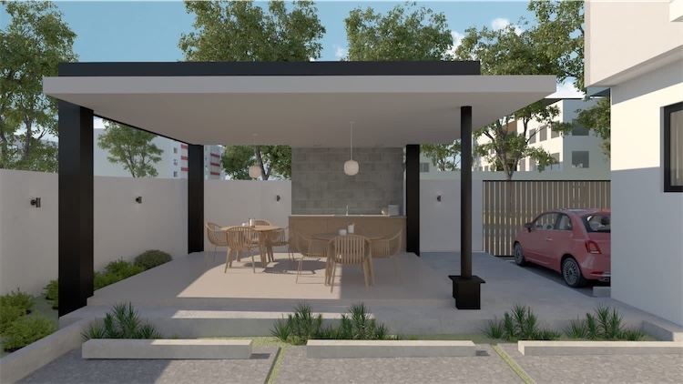 apartamentos - Venta de apartamento en la avenida hípica Santo Domingo este 4