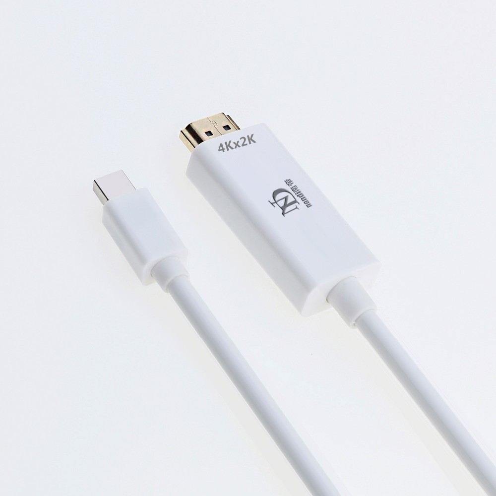 accesorios para electronica - Cable adaptador de mini DisplayPort macho a HDMI macho 3