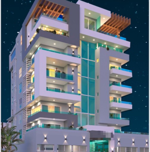 penthouses -  APART. EN MODERNA TORRE EN REP. LOS 3OJOS. AV. CHARLES DE GAULLE, S.D.E 3