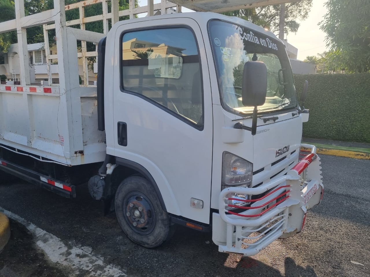 Camion isuzu cama larga 2018 poco kilometraje 29725 km oferta