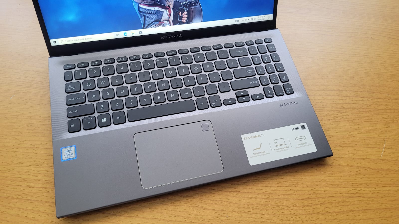 computadoras y laptops - Laptop Asus F512 Core i3 8va 12GB 128SSD 15PLG  1