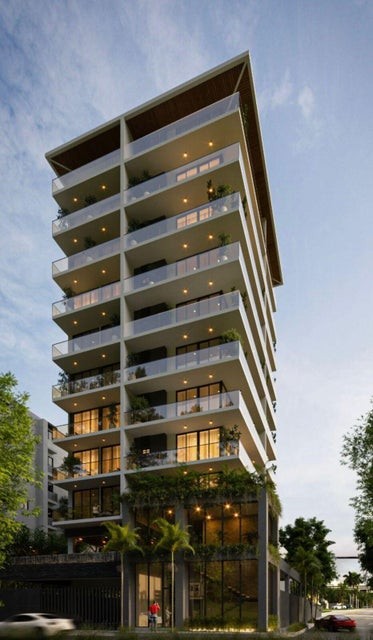 apartamentos - Apartamento en venta Naco #24-37 piso alto, ascensor, 1 dormitorio, parqueo cub.
