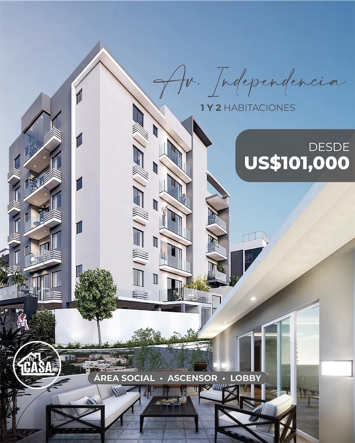 apartamentos - Av. Independencia📍

Apartamentos desde US$ 101,000
