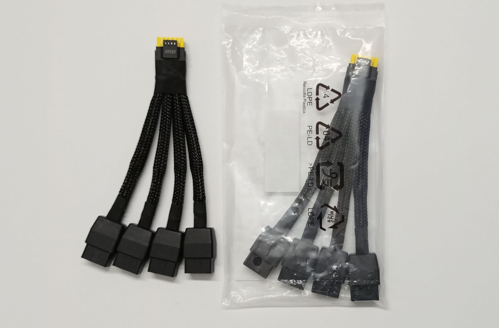 computadoras y laptops - Cable MSI 4x Pci-e 8-Pin to 2VHPWR for RTX 5090 4