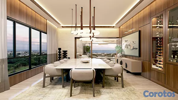 penthouses - En Venta Apartamento Piso Completo Av. Anacaona Piso 36 3