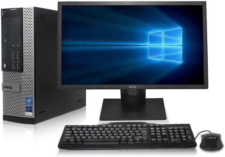 computadoras y laptops - Combo PC Dell Core i5 / HDMI / 8gbram / 500gbdisco / Monitor Widescreen