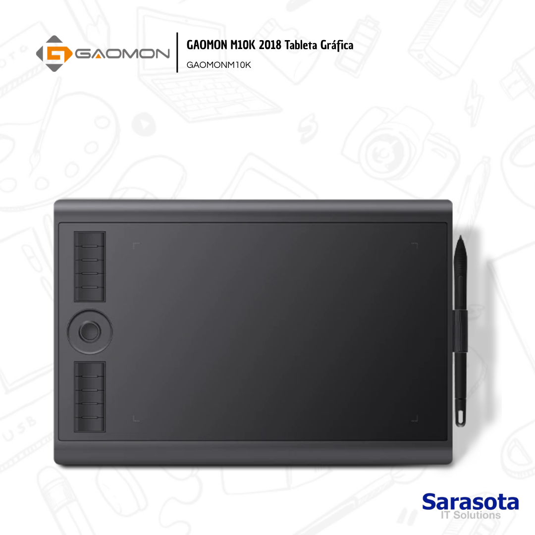 accesorios para electronica - GAOMON M10K 2018 Tableta Gráfica GAOMONM10K 0