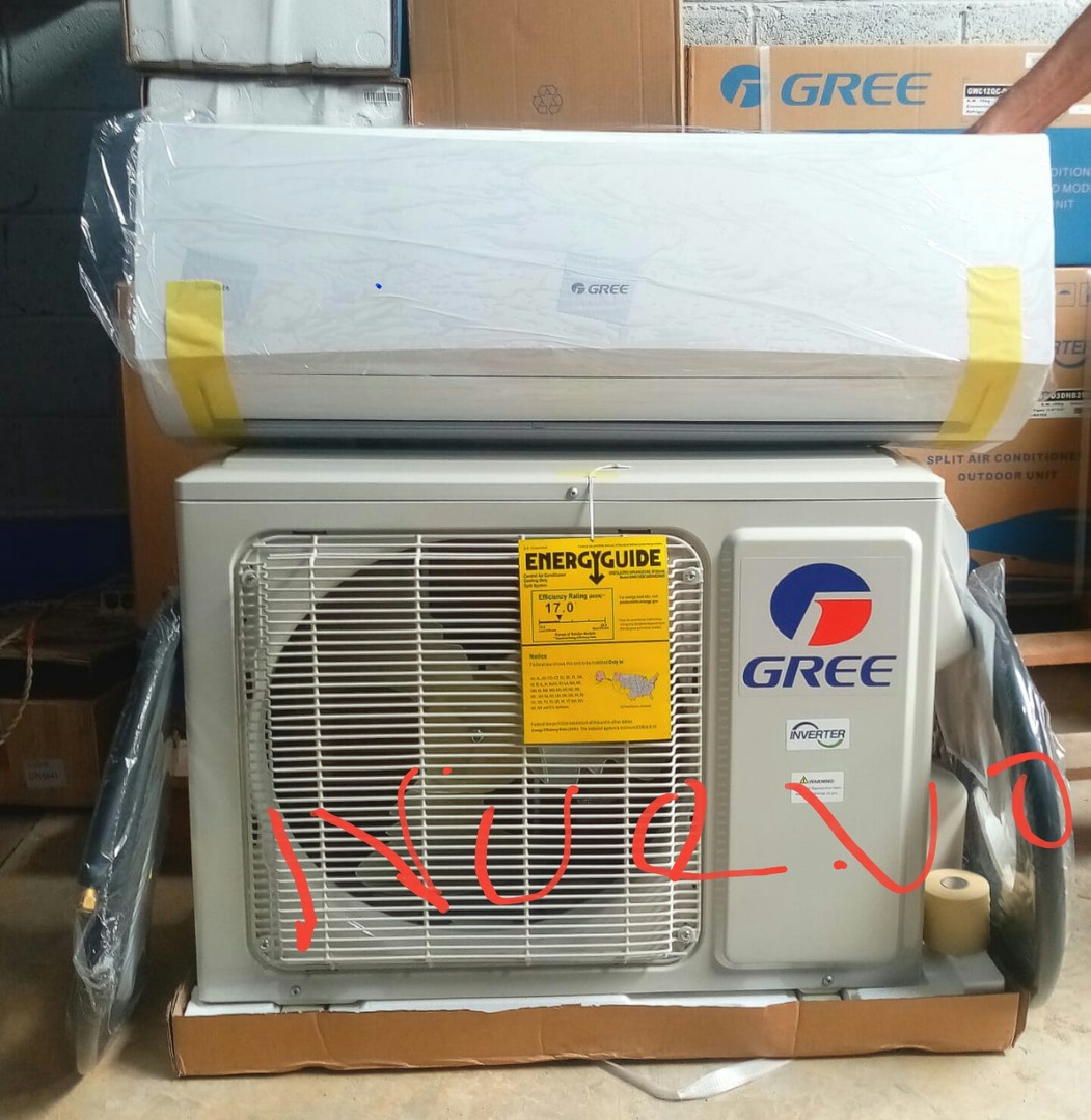 aires acondicionados y abanicos - AIRE GREE 12000 BTU SEER 18 INVERTER