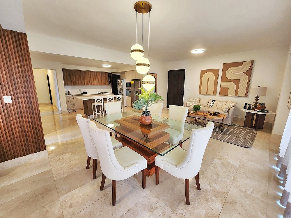 apartamentos - AMUEBLADO ESTRENAR ASCENSOR Y AREA SOCIAL LA ESMERALDA SANTIAGO 4