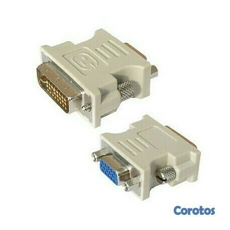 accesorios para electronica - Adaptador DVI a VGA hembra  4