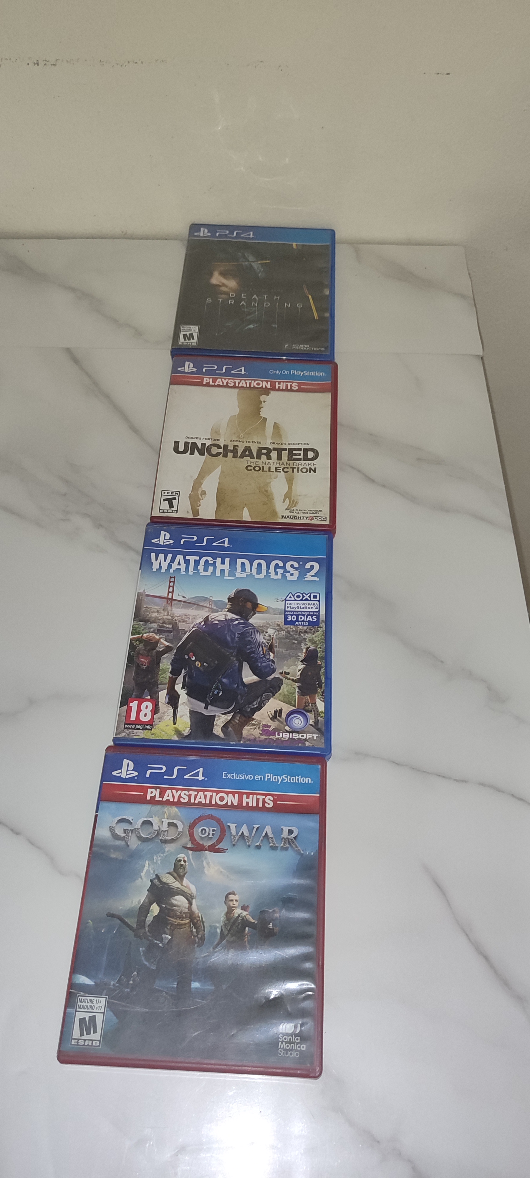 consolas y videojuegos - Discos PS4 mismo precio cada uno 0
