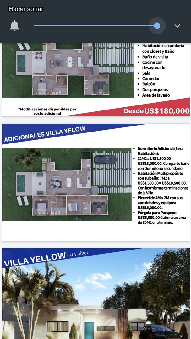 casas vacacionales y villas - Villas de lujo en Punta Cana 🇩🇴 con piscina de 2,3 y4 habt, Desde US$180.000🏗