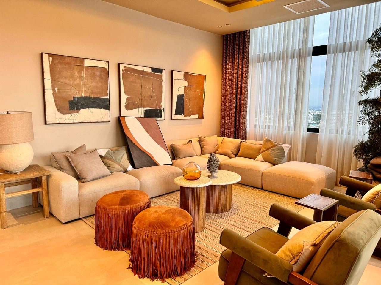 apartamentos - Serralles Amueblado luxury, 1 habitacion piso alto 