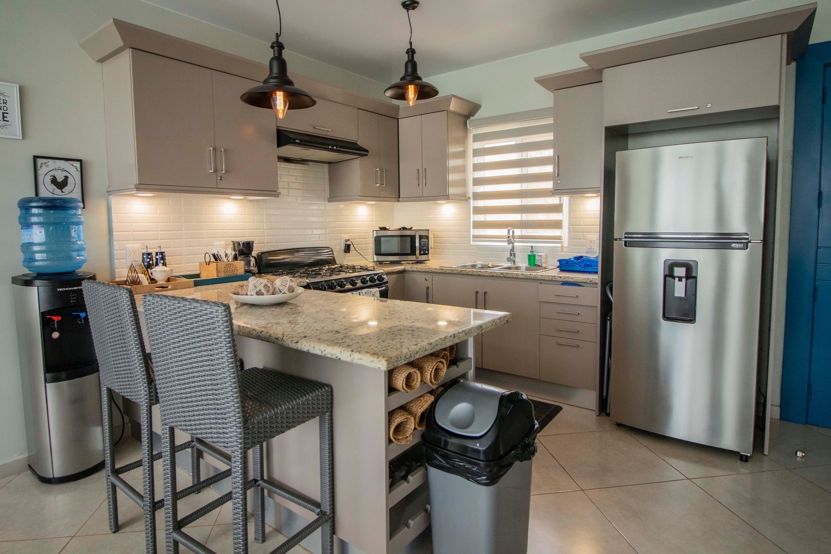 casas vacacionales y villas - Casa Amueblada con Piscina y BBQ en  Cabarete 3
