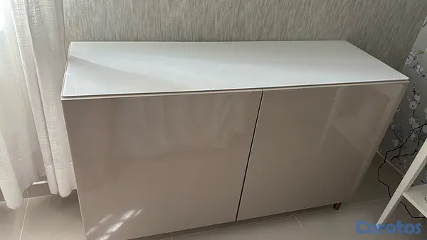 muebles y colchones - credenza en madera y fibra de vidrio  2