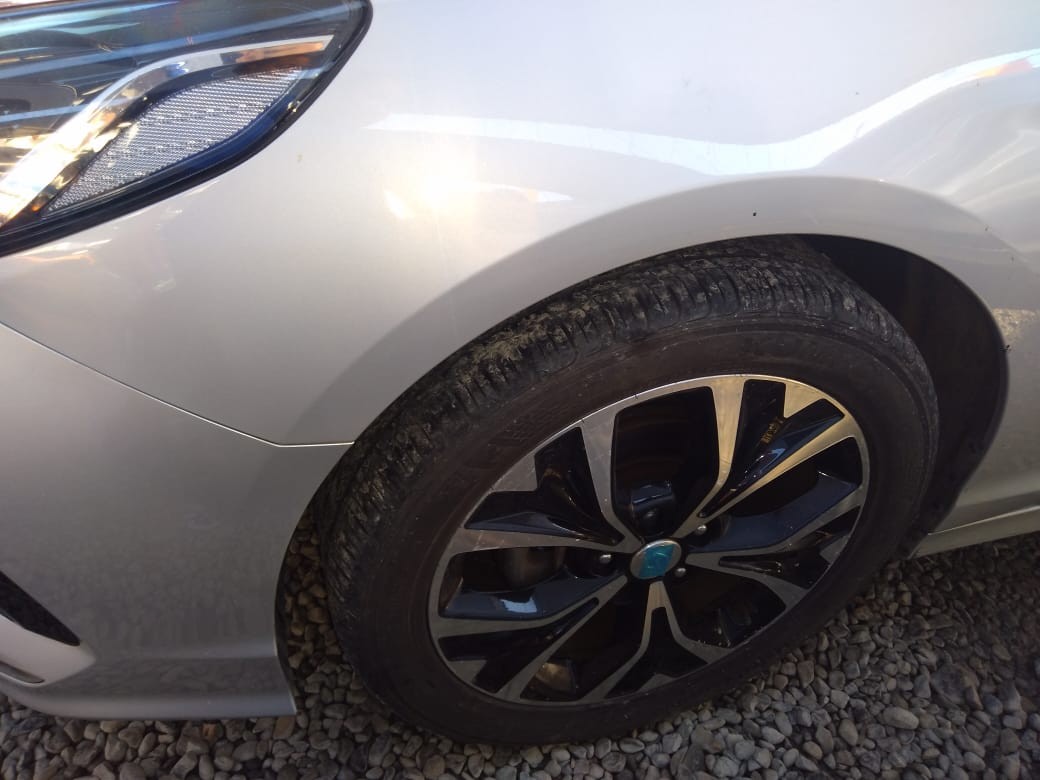 carros - HYUNDAI SONATA NEW RISE 2018 GRIS 6