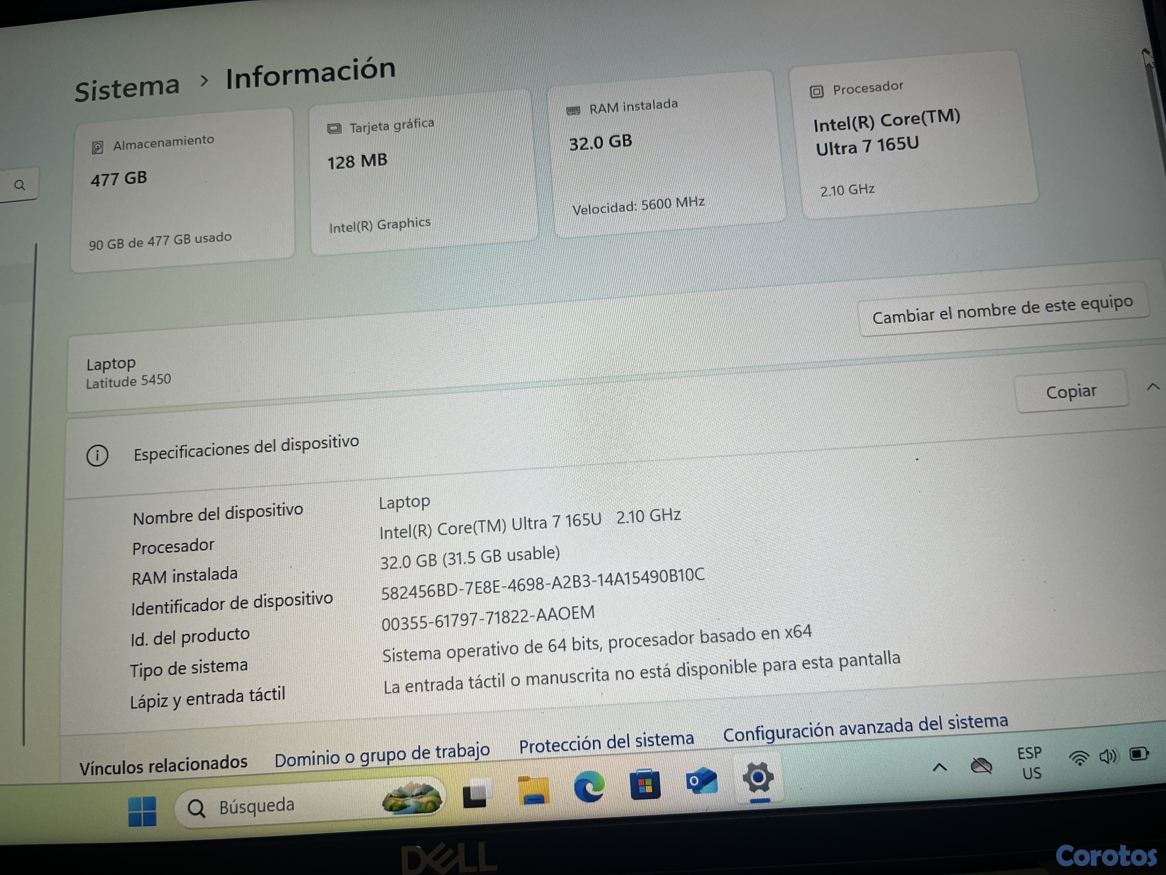 computadoras y laptops - Vendo laptop nueva  4