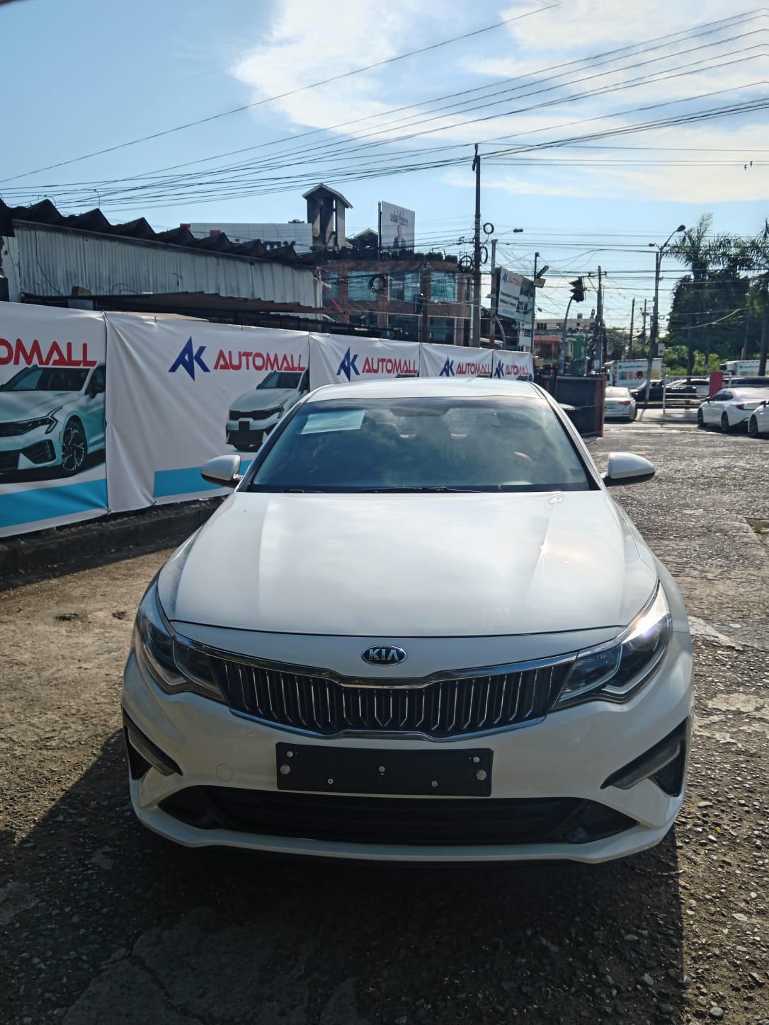 carros - KIA K5 2019 BLANCO 2