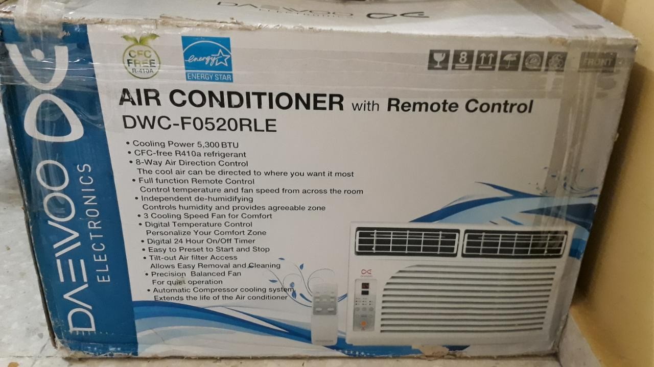 aires acondicionados y abanicos - Aire Acondicionado A/C Daewoo 5,300 BTU 3