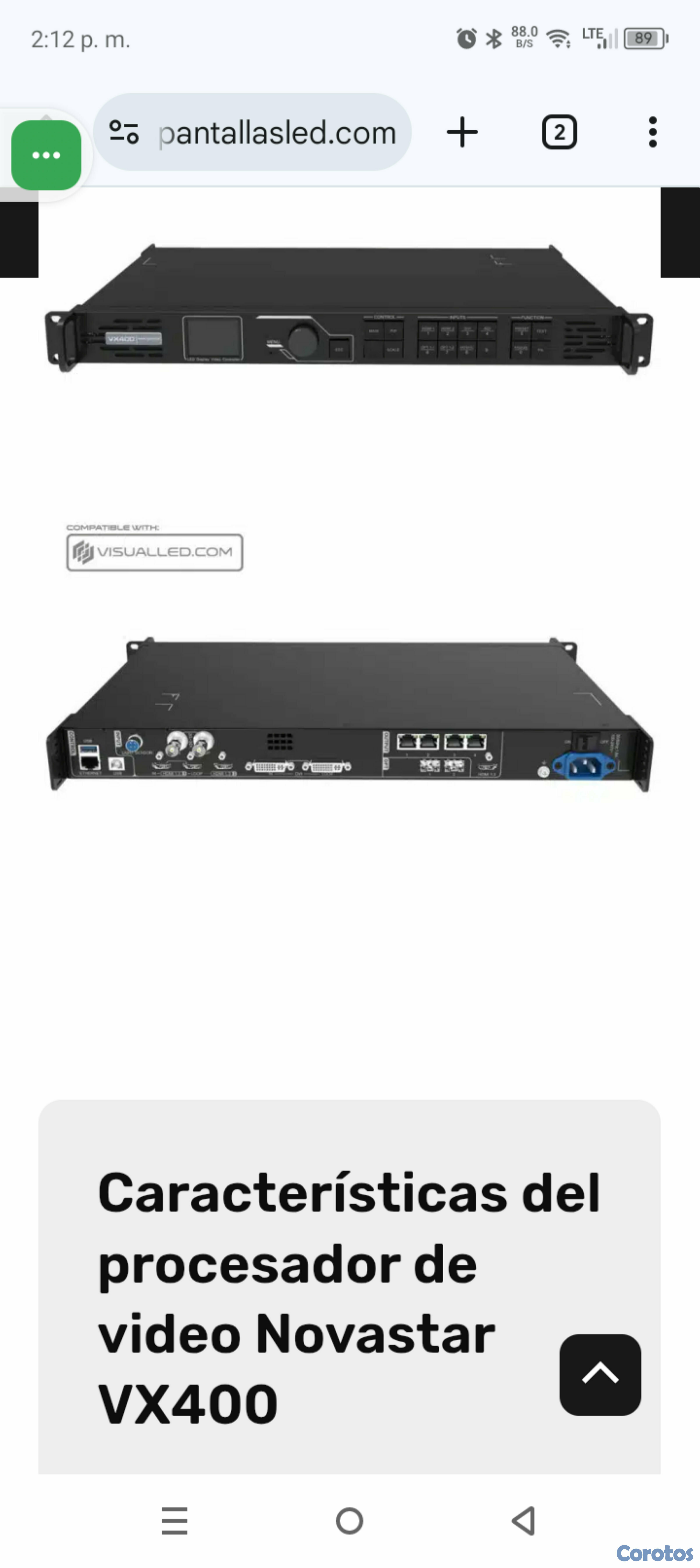 otros electronicos - novastar ,