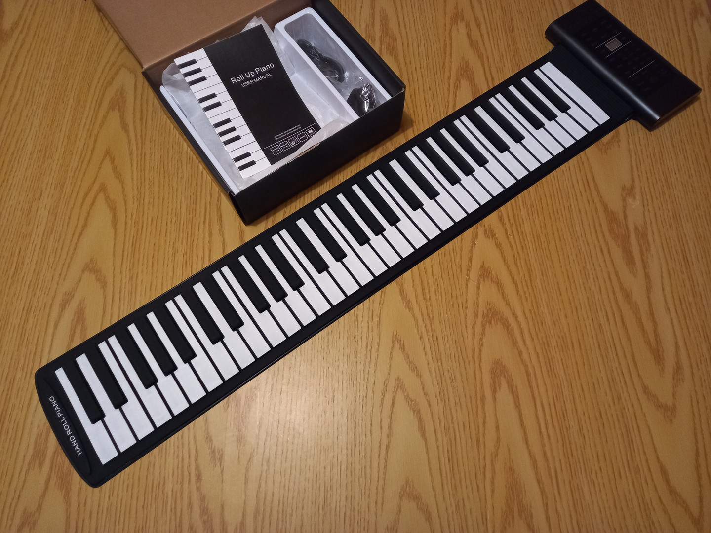 instrumentos musicales - Piano Teclado electrónico plegable 5 octavas.
