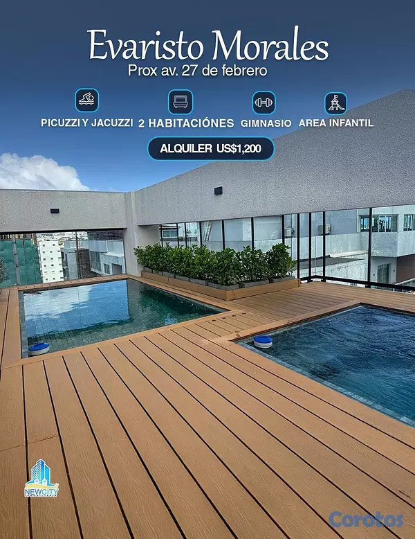 apartamentos - ALQUILER en Evaristo Morales 1