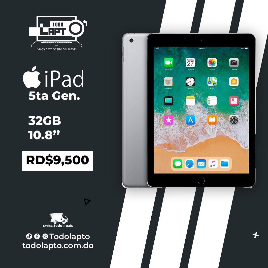 celulares y tabletas - IPAD 5TA GENERACION 
 0